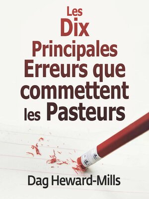 cover image of Les dix principales erreurs que commettent les pasteurs